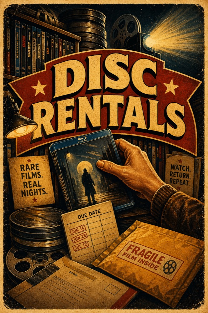 Cinematic Picks physical rentals poster.